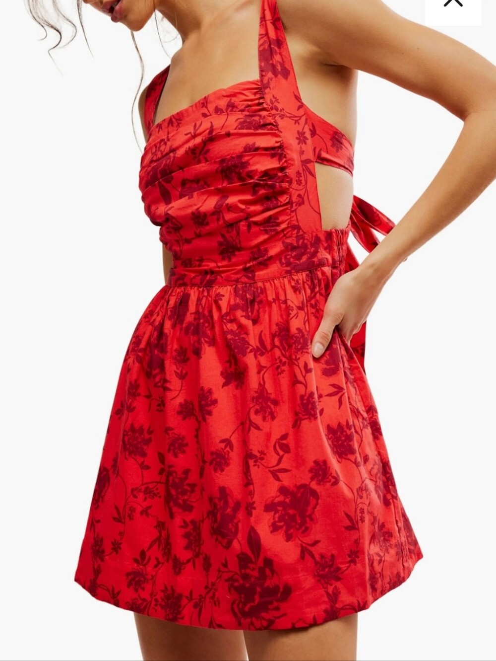 free people Meet Me in Maui Mini Dress  size lg New With Tags